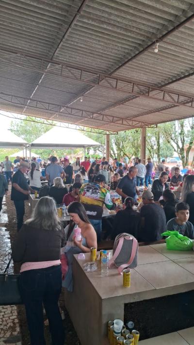 Nova Laranjeiras - Comunidade GuaraÃ­ celebra a Festa em Louvor a Nossa Senhora Aparecida 
